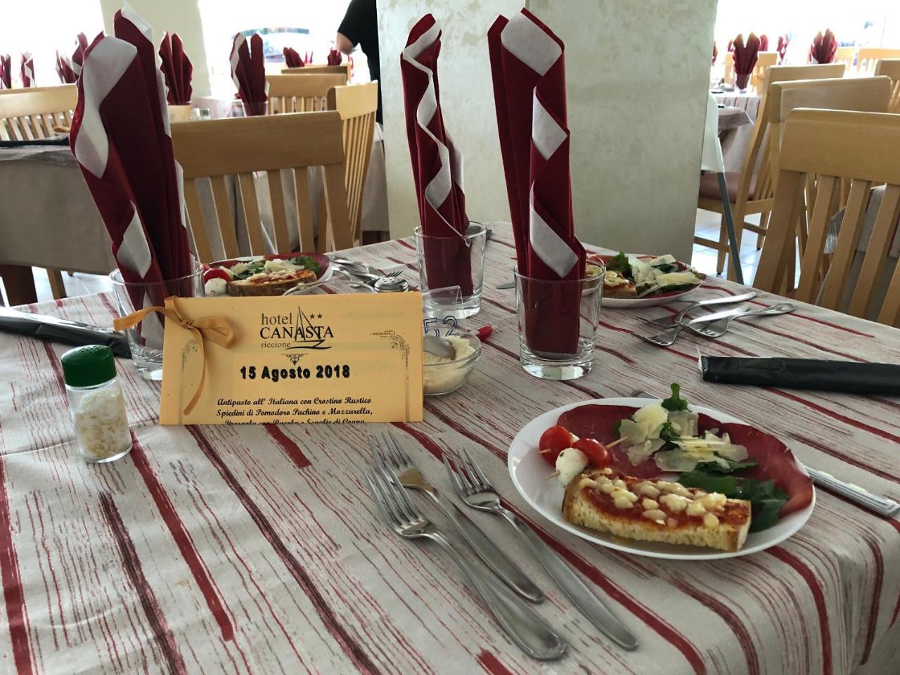 Hotel Canasta Riccione Eksteriør bilde